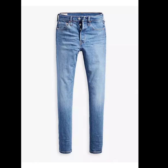 LEVI’S Premium 501® STRETCH SKINNY WOMEN'S JEANS - Picture 3 of 9